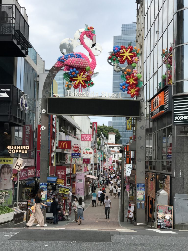 Takeshita Street, Harajuku Tokyo in May 28th 2020 after Japan government lifted up a state of emergency in May 25th.