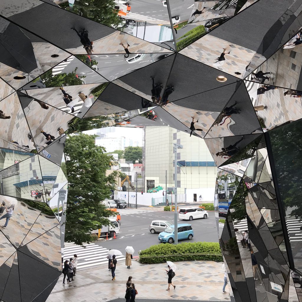 Tokyu Plaza OMOTESANDO-HARAJUKU, photo is taken from the 1st floor.