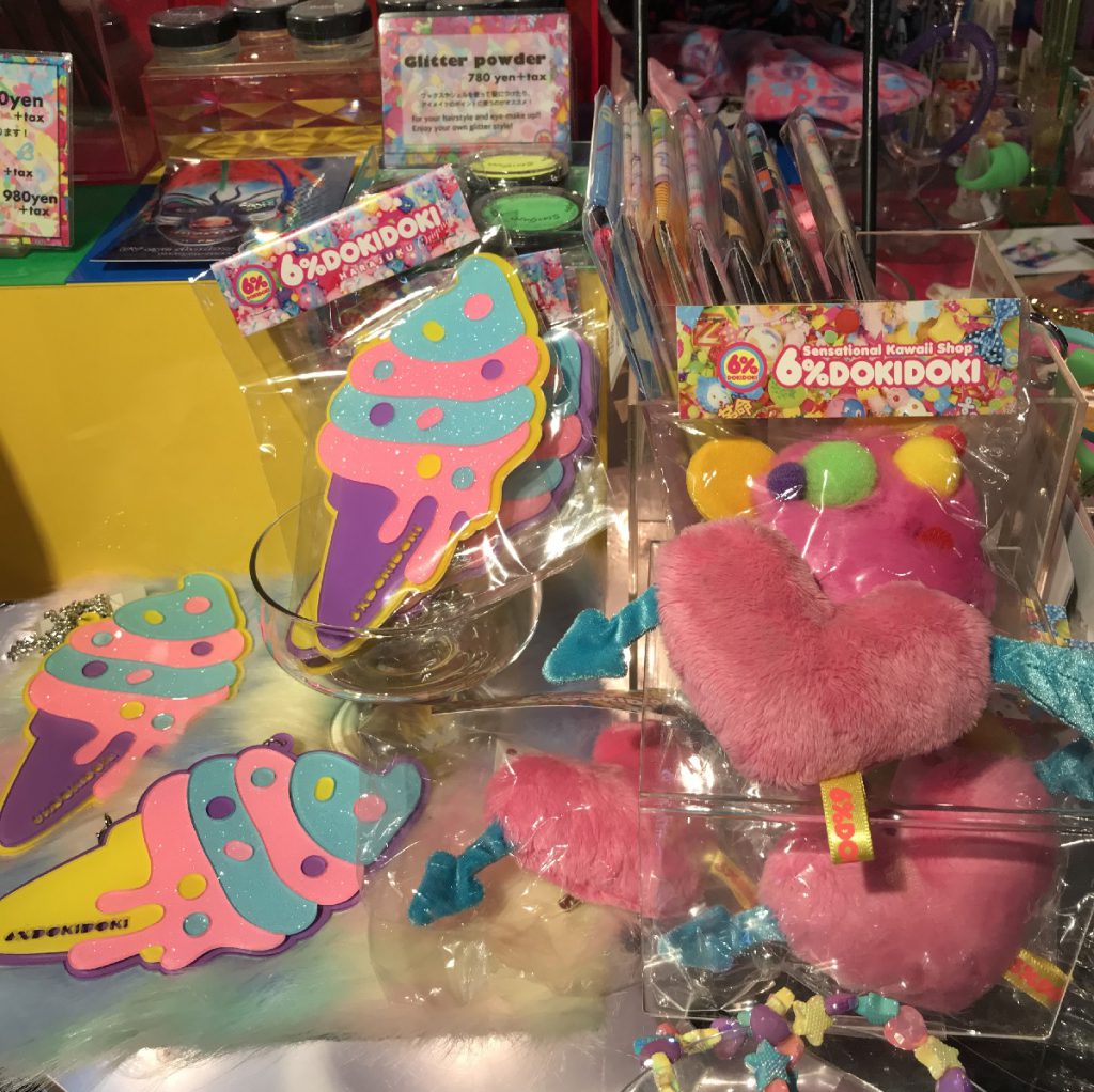 You can find fluffy accessaries too at 6% DOKIDOKI in Harajuku, Tokyo