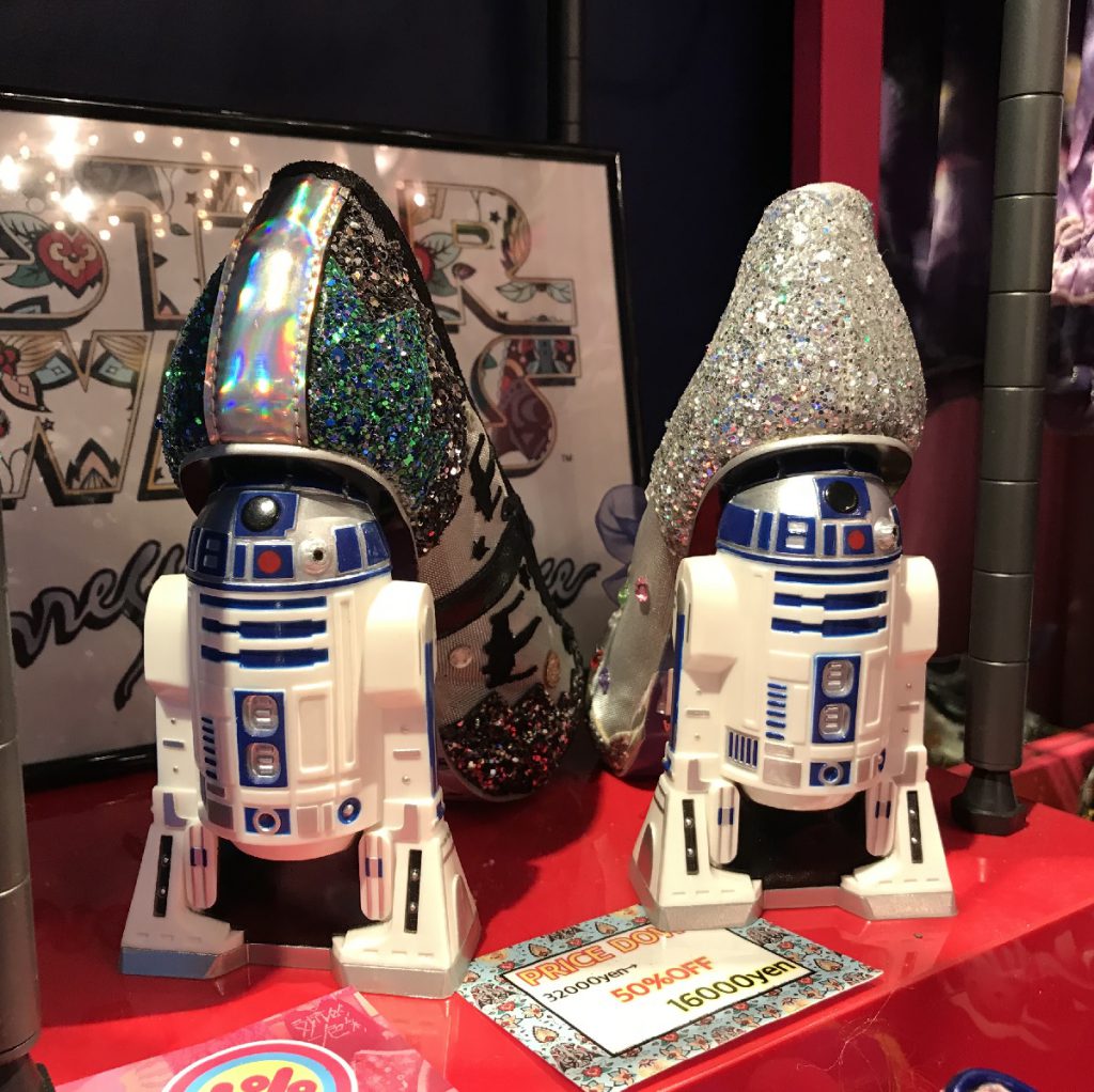 Beautiful shoes with R2-D2 from Irregular Choice at 6% DOKIDOKI in Harajuku Tokyo