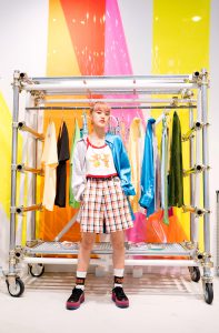 rikarin with Scǎi tokyo clothes
